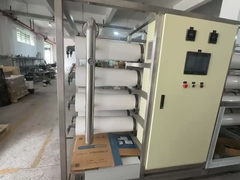سیستم تصفیه آب غشا FilmTec 50-100kw/hr کنترل PLC زیمنس