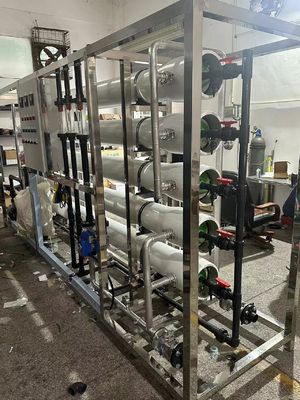 قیمت خوب سیستم PLC صنعتی RO زیمنس 500-1000 M3/Day با غشا Toray آنلاین