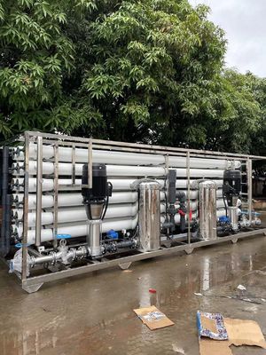 قیمت خوب سیمنز S7 PLC 5 مرحله RO سیستم با نرخ بازیابی 50 ~ 65٪ آنلاین