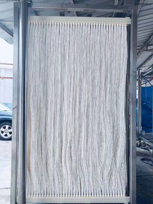 قیمت خوب PVDF خارج از داخل فیبر توخالی MBR غشا مقاوم به مواد شیمیایی 10-20L / M2.H آنلاین