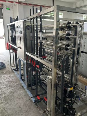 قیمت خوب دو مرحله RO EDI کارخانه آب فوق خالص ماشین فیتن فولاد ضد زنگ آنلاین