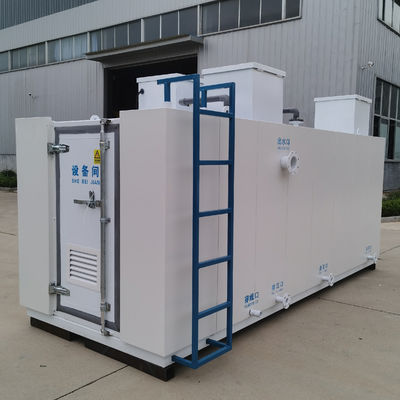 قیمت خوب سیستم تصفیه فاضلاب بیمارستان 1-200m3/روز برای تصفیه آب سیاه و خاکستری آنلاین