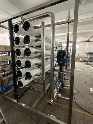 قیمت خوب سیستم تصفیه آب صنعتی RO 50-65 درصد نرخ بازیابی برای نوشیدن آنلاین