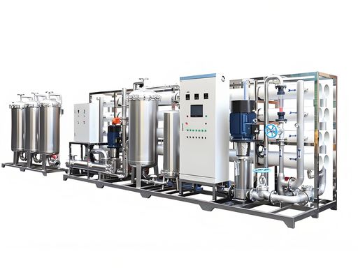 قیمت خوب سیستم RO صنعتی شهری با کنترل PLC Siemens S7 آنلاین