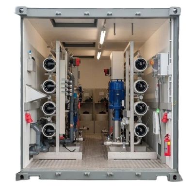 قیمت خوب Commercial RO System with DOW BW30-400 RO Membrane 24m3/hour Customizable Size and Weight for Industrial Water Treatment آنلاین