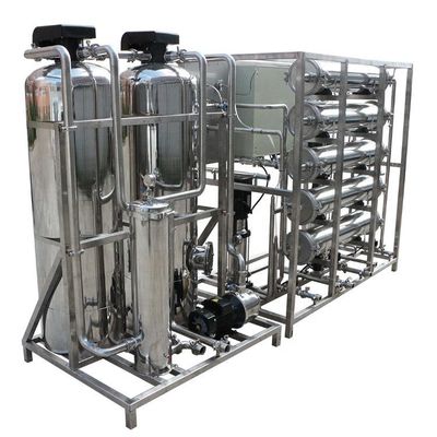 قیمت خوب تصفیه آب صنعتی سیستم RO تجاری رد نمک 98٪ 220V / 380V آنلاین