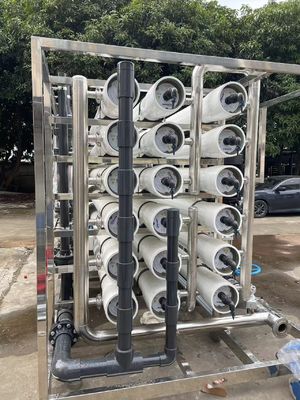 قیمت خوب سیستم تصفیه آب صنعتی از فولاد ضد زنگ 60m3/h آنلاین
