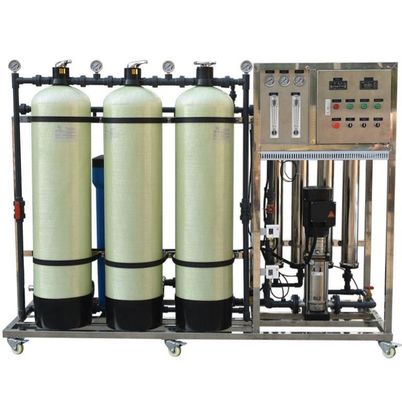 قیمت خوب 8040/4040 خروجی سیستم RO تجاری با 98٪ نرخ رد نمک آنلاین