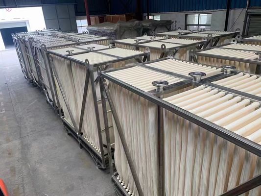 قیمت خوب 25m2 PVDF ماژول غشا فیبر توخالی برای تصفیه فاضلاب آنلاین