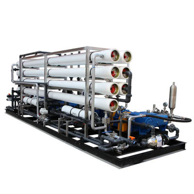 قیمت خوب فلتر چند رسانه ای سیستم ترشح آب دریا زیمنس S7 کنترل شده توسط PLC آنلاین