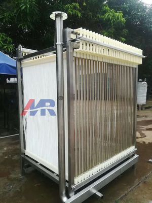 قیمت خوب ماده PVDF MBR ماژول بیوراکتور غشا عمر طولانی آنلاین