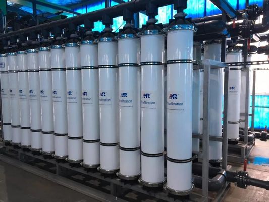 کیفیت مقاومت شیمیایی UF سیستم تصفیه غشا قابل شستشوی عقب کارخانه