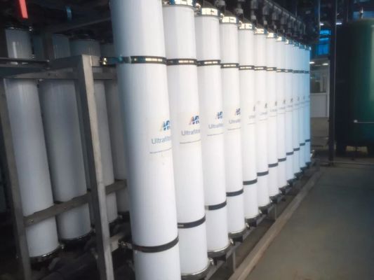 قیمت خوب غشا قابل بازشویی غشا فوق فلتر فیبر پوکی با نرخ جریان 40-120LMH آنلاین