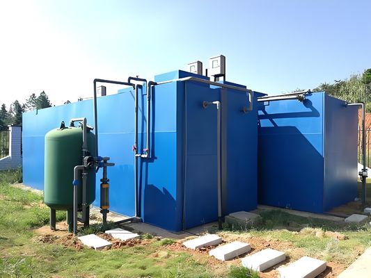 قیمت خوب 200 متری در روز کارخانه تصفیه فاضلاب AAO MBR آنلاین