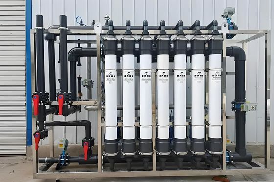 قیمت خوب SS304 / PVC Ultrafiltration Membrane System با 99.99% حذف ویروس آنلاین