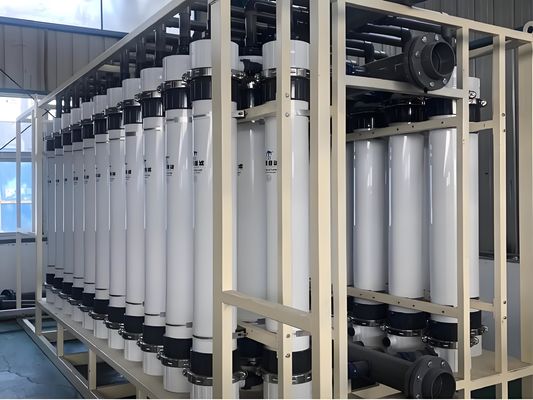 قیمت خوب SS304/PVC Ultrafiltration System با 80٪ بازیابی و 99.99٪ حذف SS آنلاین