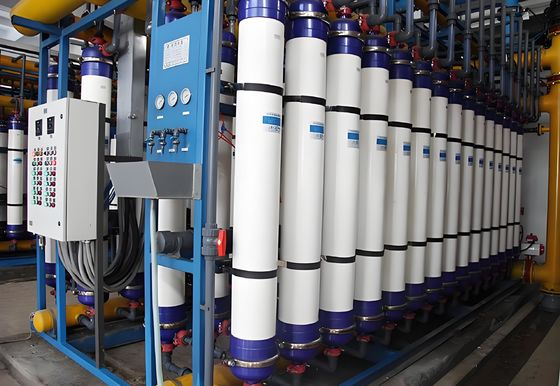 قیمت خوب SS304 / PVC Ultrafiltration سیستم آب آشامیدنی برای کاربردهای صنعتی آنلاین