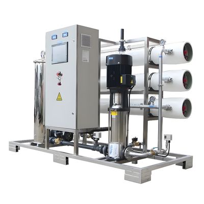 قیمت خوب 98٪ رد نمک سیستم RO آب شور با کنترل PLC Siemens S7 آنلاین