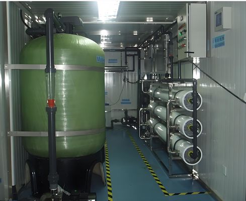 قیمت خوب 15-65kw سیستم RO تصفیه آب خالص با 50-70٪ رد بازیابی آنلاین