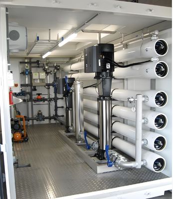 قیمت خوب سیستم RO کانتینری Vontron با فیلتر رسانه یا فرامدویی Ultrafiltration آنلاین