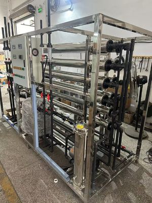 قیمت خوب سیستم تصفیه آب EDI برای تولید آب بسیار خالص با پمپ های Grundfos/CNP آنلاین