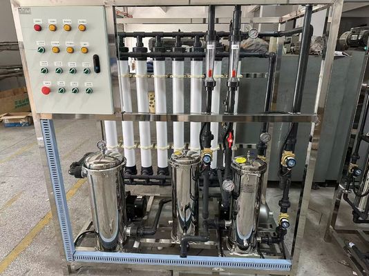 قیمت خوب فیلتر کیسه ای سیستم غشا صنعتی Ultrafiltration با 40-120LMH تولید آب و 80-90٪ بازیابی سیستم آنلاین