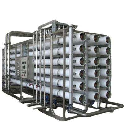 قیمت خوب Commercial RO System with 100m3/Hour Capacity 99.9% Salt Rejection and 1 Year Warranty for Industrial Water Treatment آنلاین